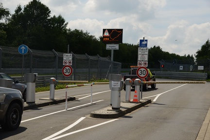 Gates to enter Nordschleife